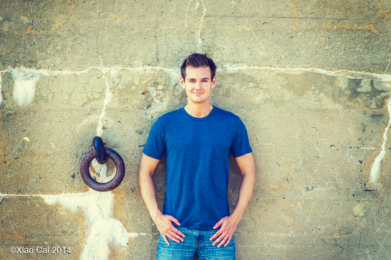 Portrait of Young Sexy Man