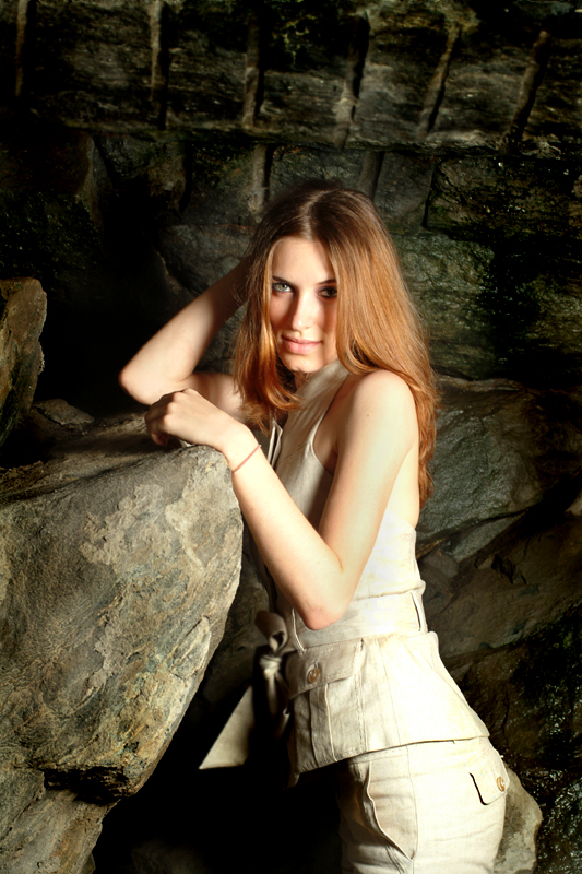 Shining on Rocks