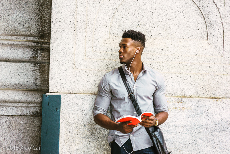 Modern College Student in New York