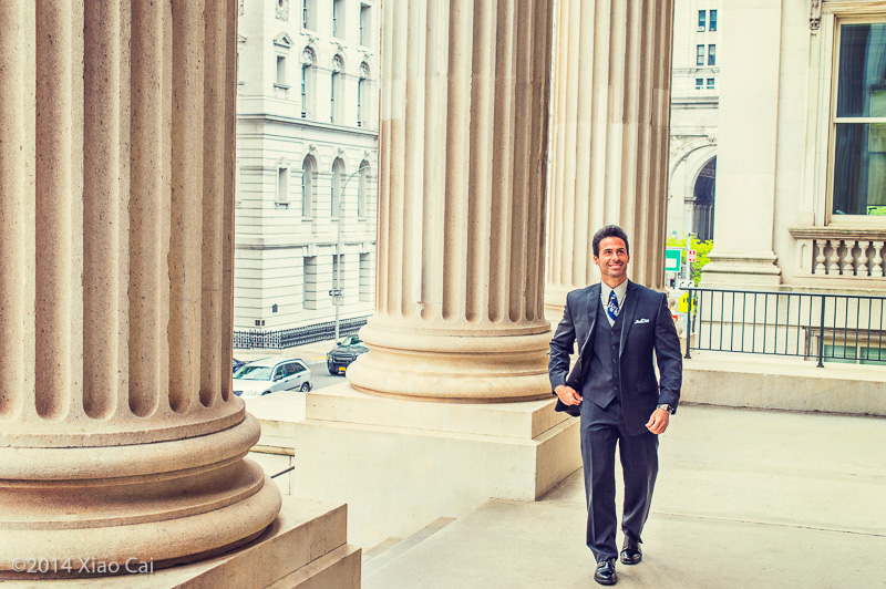 Businessman Walking to Work